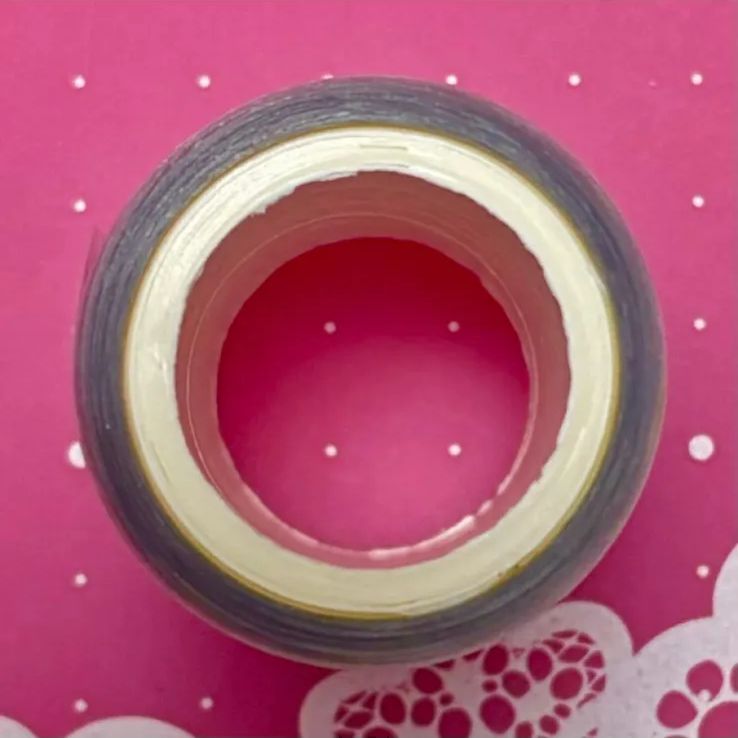 504 贝壳光 6cm×3m 蝴蝶花夏 海外マスキングテープ 海外マステ