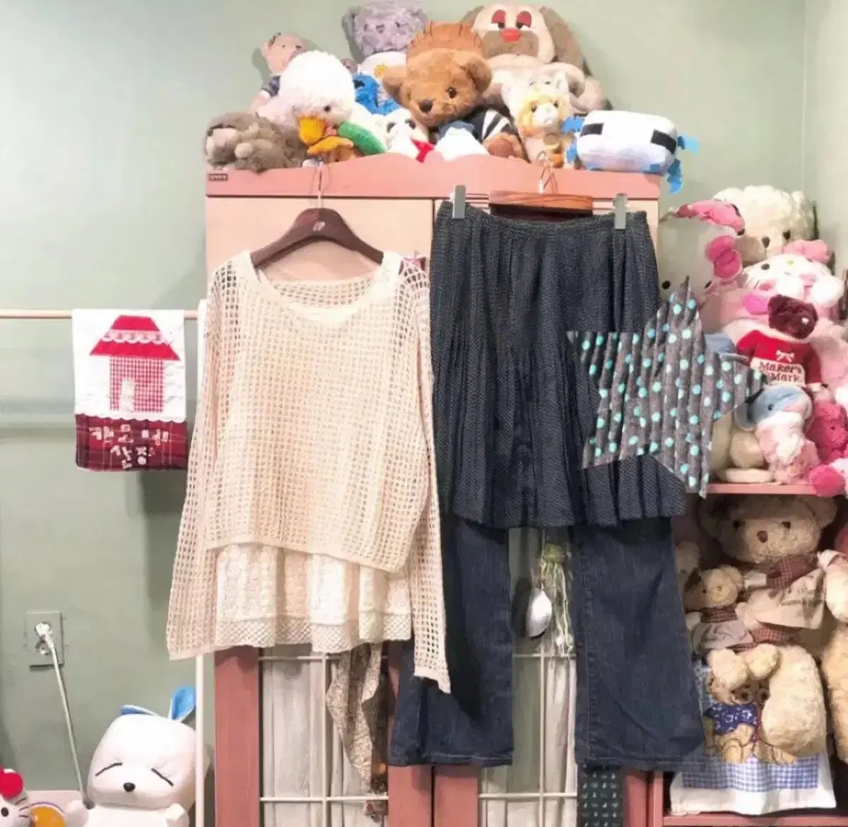 カモメ山荘コモレビ森野が都チャイルド マガジンMIRAIクリップKOYAヴィンテージコーディネートセット