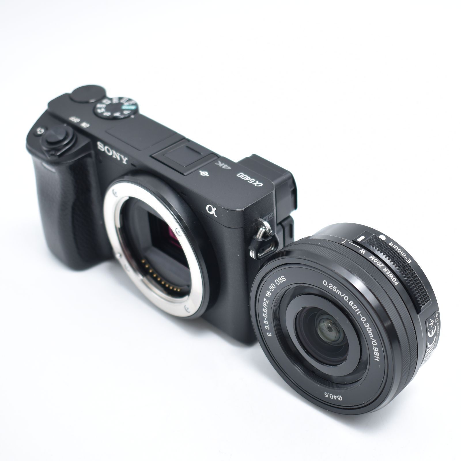 B 10718 SONY ソニー APS C ミラーレス一眼カメラ α6400 パワーズームレンズキット 同梱レンズ ブラック ILCE 6400 L