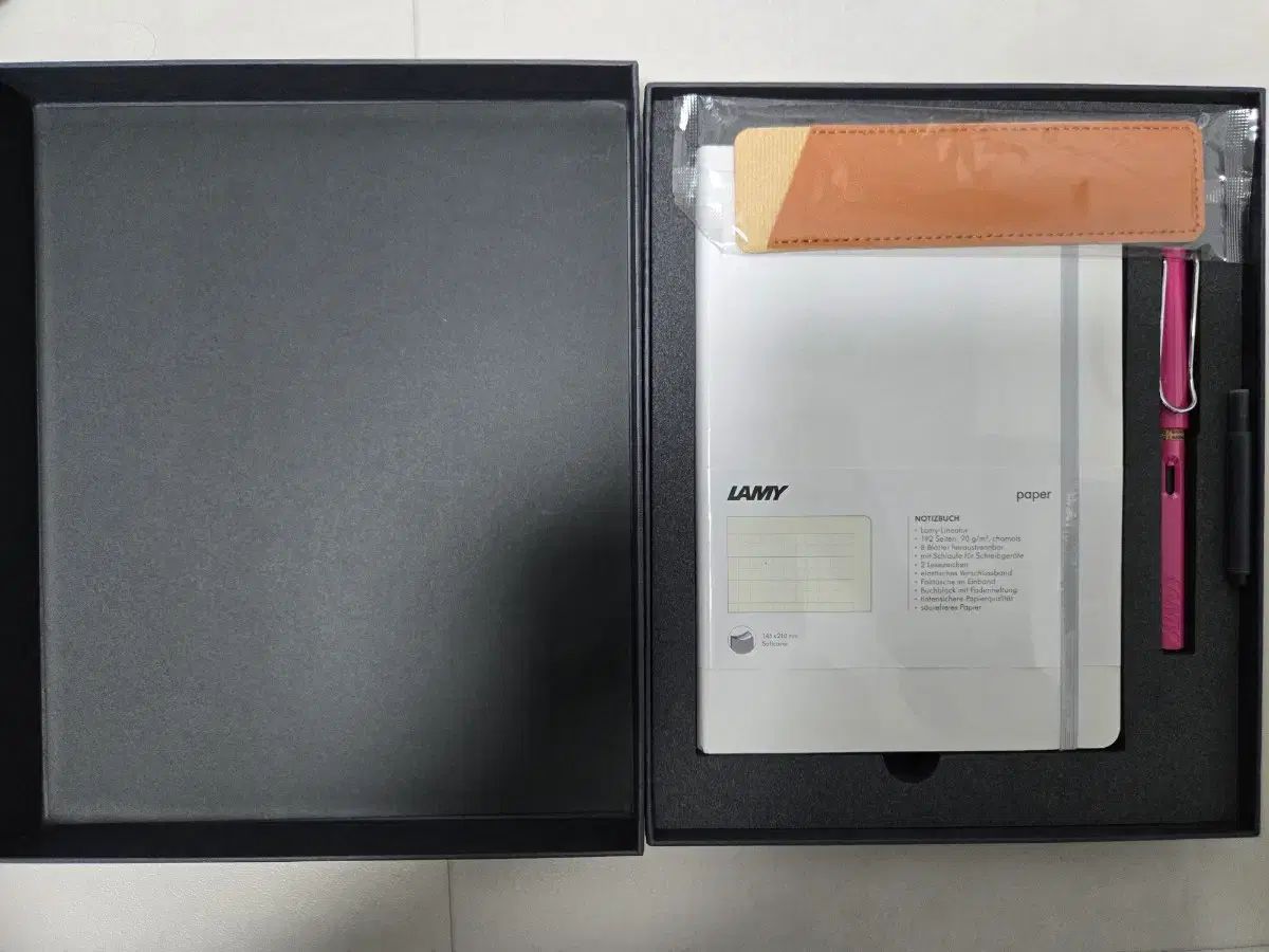 LAMY サファリ万年筆＆ノートセット