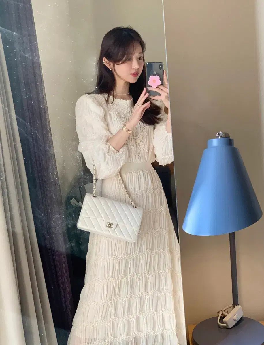 日曜日まで バイシーニ製作 マランレース セットアップ クリーム