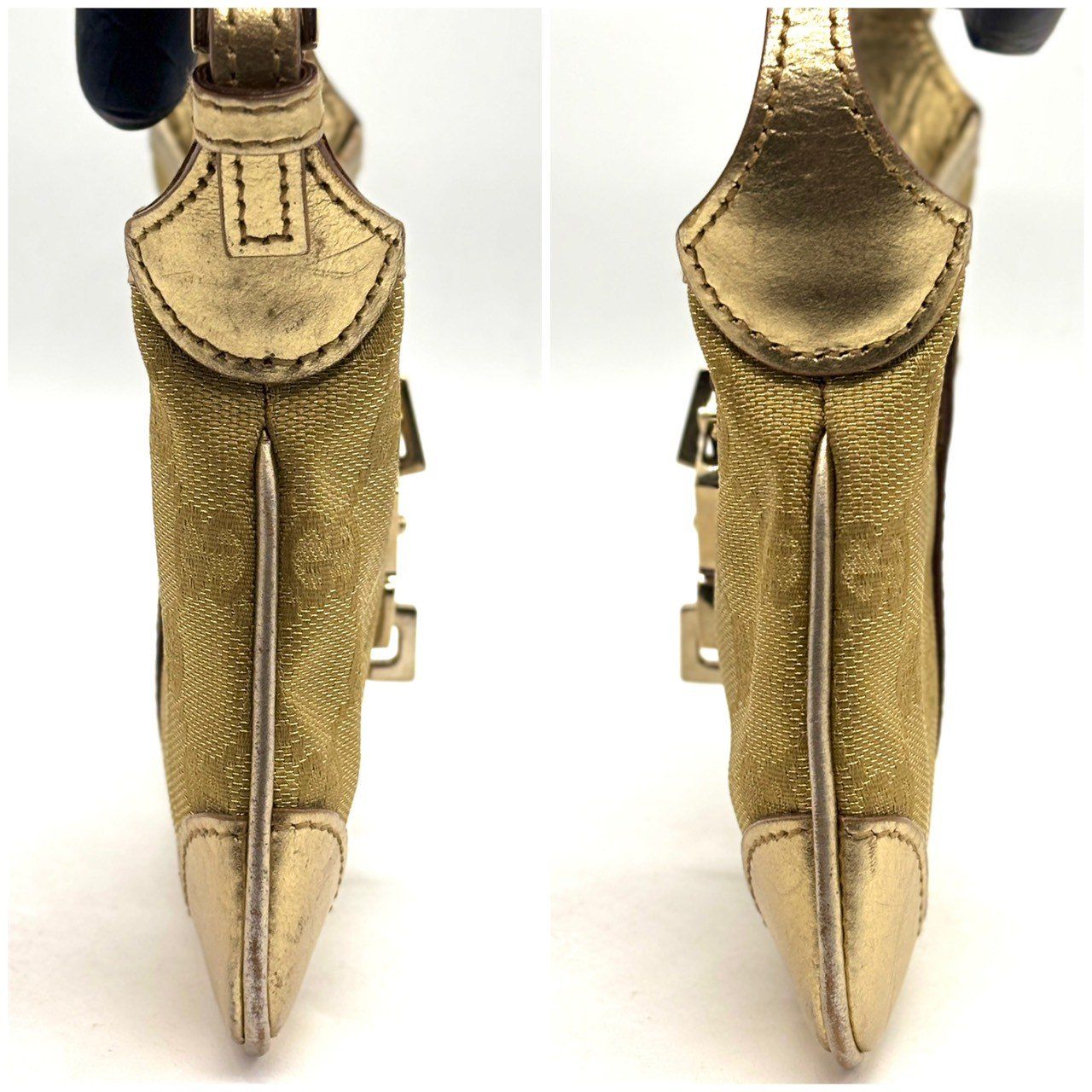 品よく華やぐ名作】 GUCCI グッチ ハンドバッグ ジャッキー GG