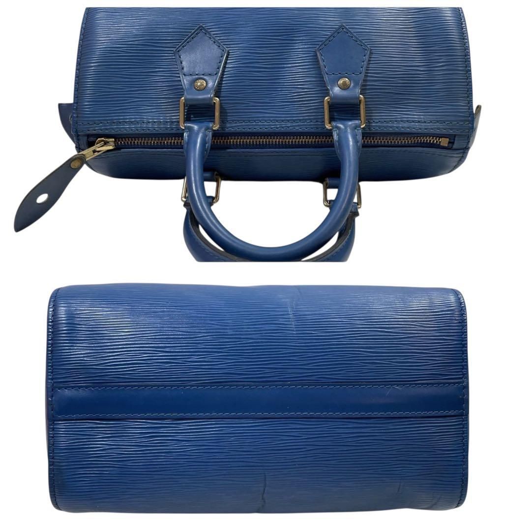 ルイヴィトン　エピ　スピーディ25　ミニボストン　バッグ　ブルー　4621 LOUIS VUITTON ルイ ヴィトン スピーディ25 エピ トレドブルー