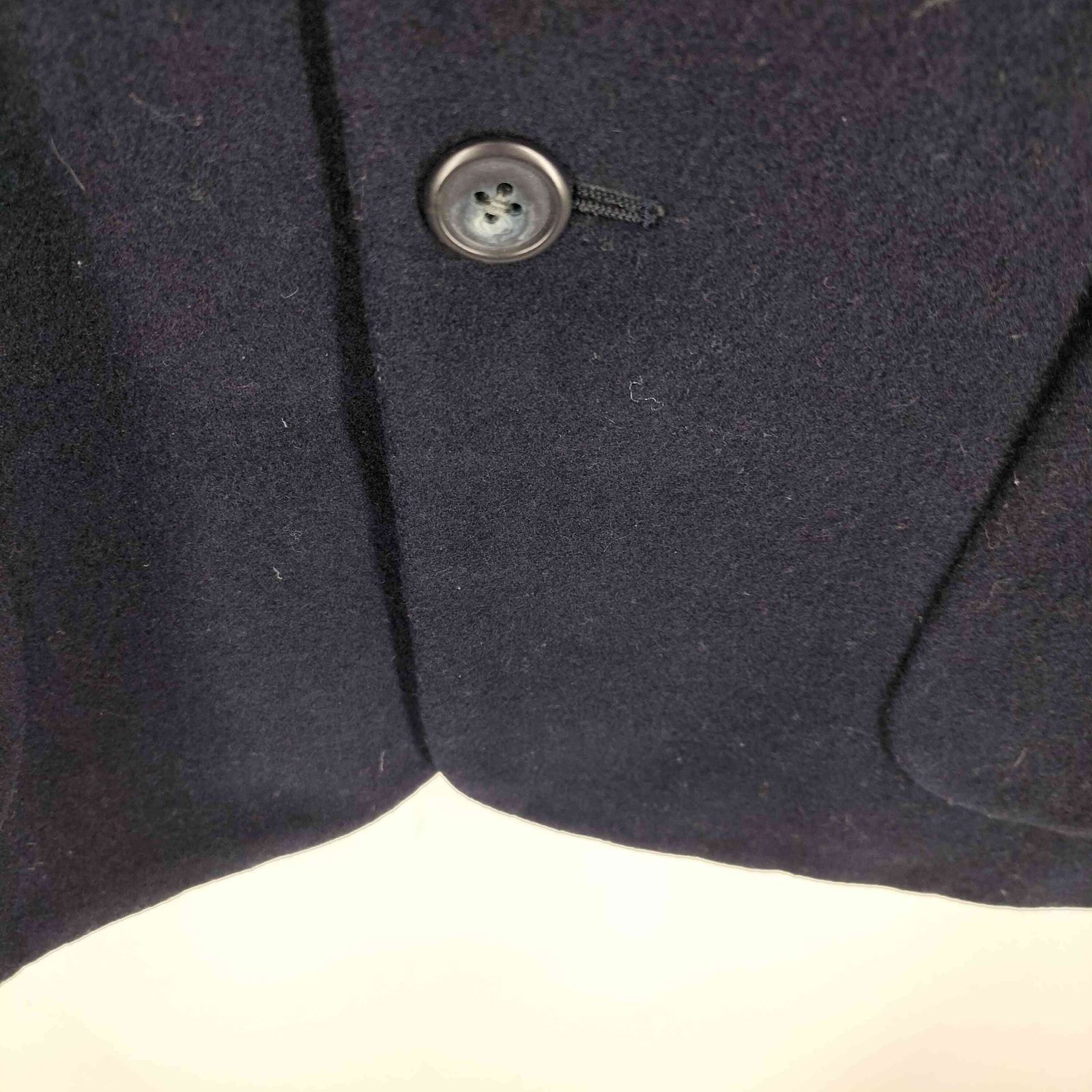 Ys for men(ワイズフォーメン) 80S 丸ロゴ 初期タグ 肉厚 縮絨 2Bテーラードジャケット ウールジャケット メンズ JPN：M 【中古】【ブランド古着バズストア】 ワイズフォーメン Ys for men 80S 丸ロゴ 初期タグ 肉厚 縮絨 2B