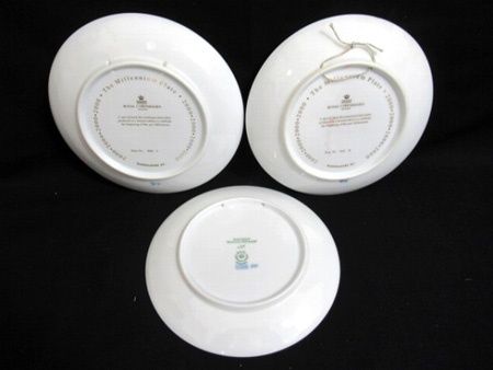 ロイヤルコペンハーゲン イヤープレート 2003年×1 ミレニアム 2000年×2