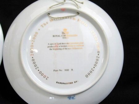 ロイヤルコペンハーゲン イヤープレート 2003年×1 ミレニアム 2000年×2