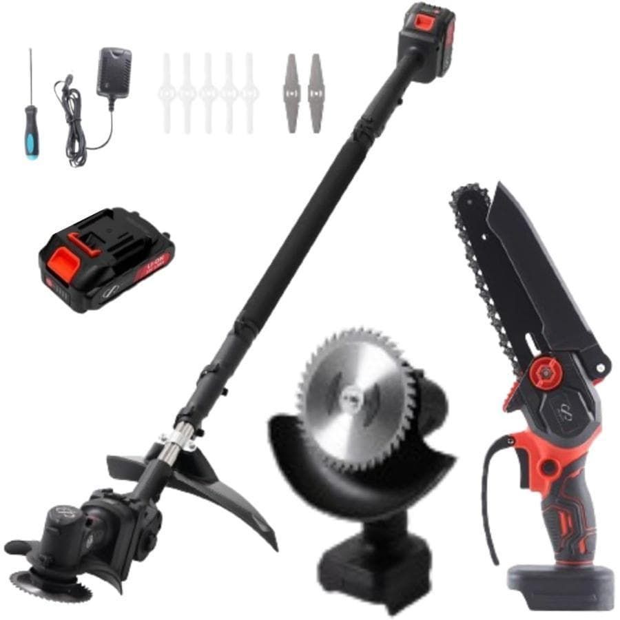 高枝 チェーンソー 草刈り マキタ バッテリー 互換 充電式 芝刈り機 2963