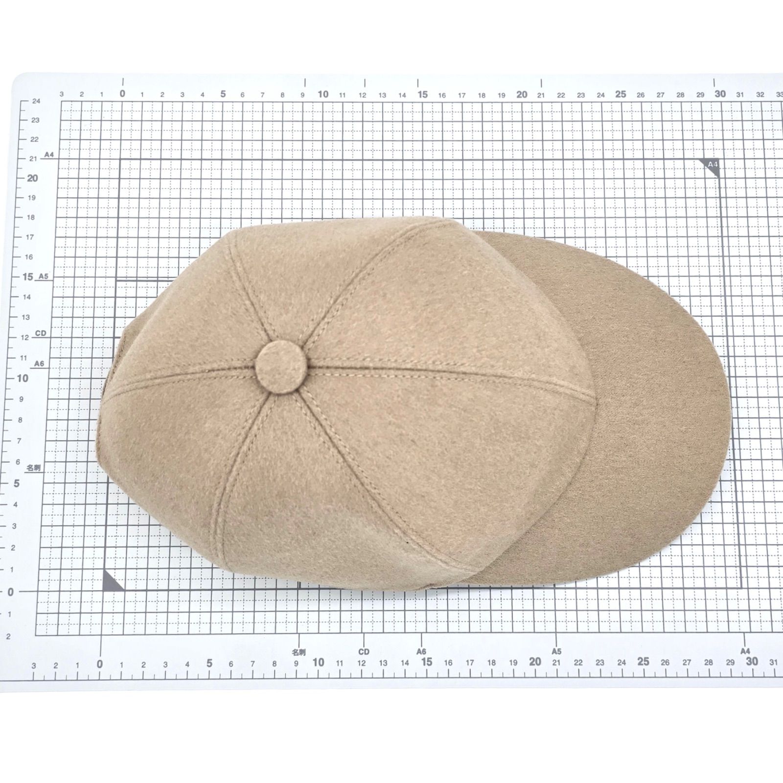 HERMES エルメス キャスケット ライリー カシミヤ ベースボール