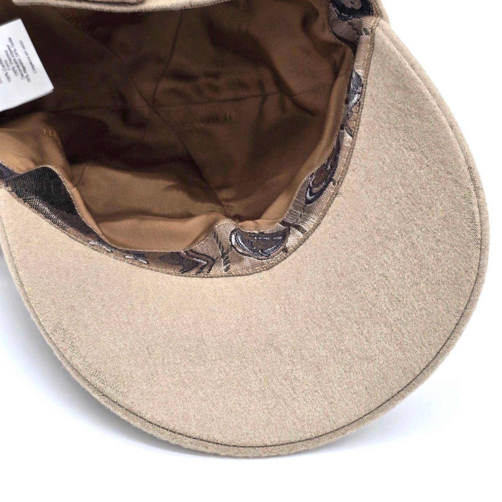 美品❣️ エルメス　キャスケット　マロンブラウン　サイズ58 MARONE（マローネ） キャスケット 帽子 メンズ 秋 冬 レディース