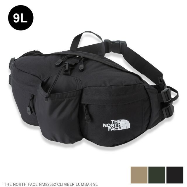 ザ ノース フェイス THE NORTH FACE NM 82552 CLIMBER LUMBAR クライマーランバー ウエストバッグ ボディバッグ ショルダー 斜め掛け 9 L 軽量 頑丈 ユニセックス メンズ レディース アウトドア 登山 旅行