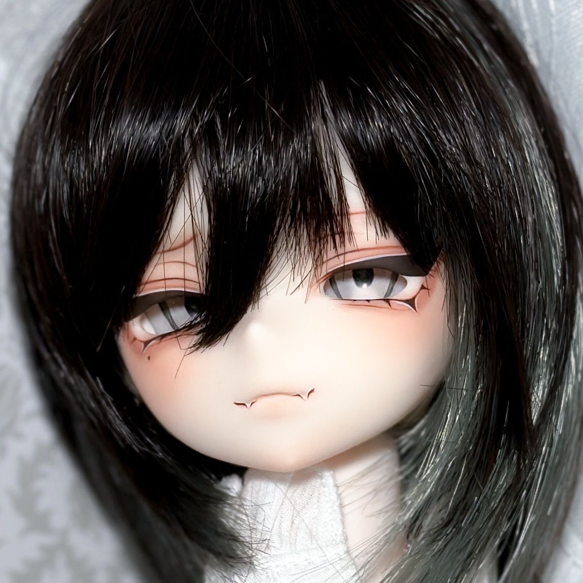 やや　ウィッグ すずりっこ】 imomodoll Lucifer あんにゅいくすくすさん カスタム