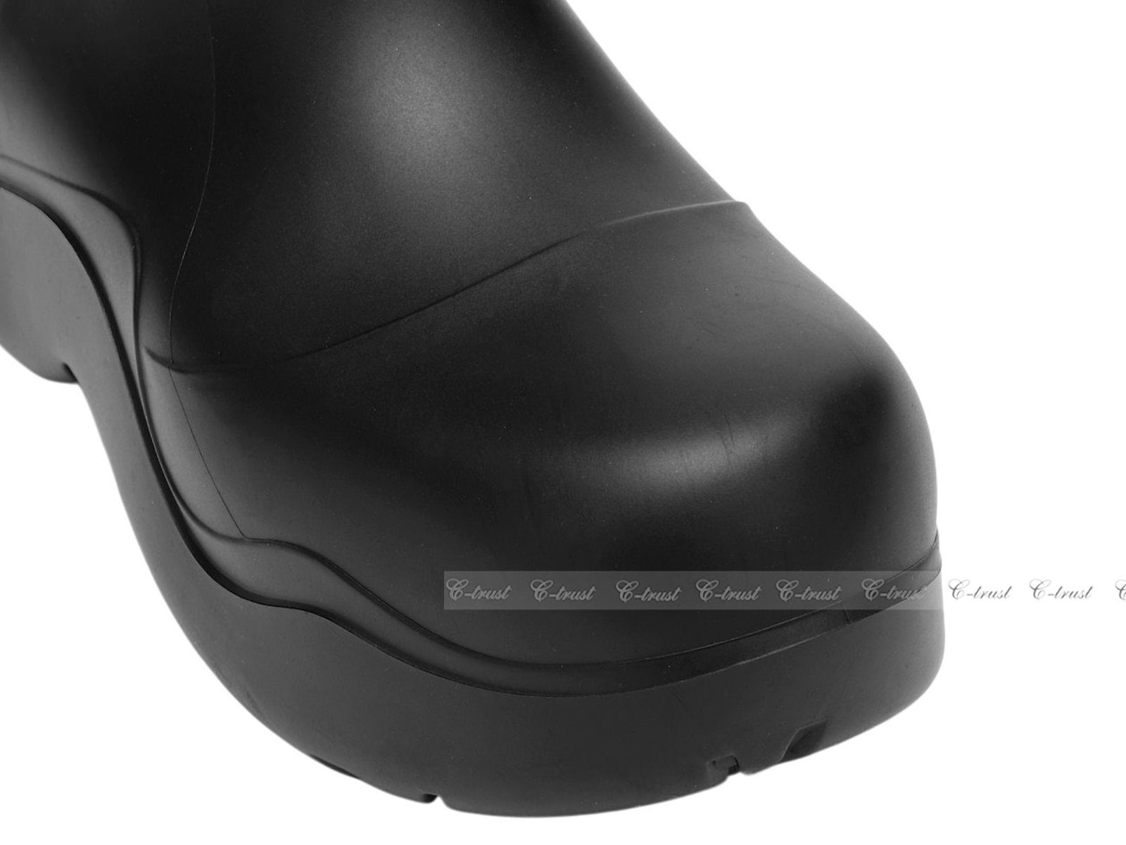  BOTTEGA VENETA ボッテガ ヴェネタ レイン ブーツ THE PUDDLE シューズ 靴 MATT RUBBER ラバー イタリア製 1000 ブラック M 035 41 長靴 レインシューズ 靴