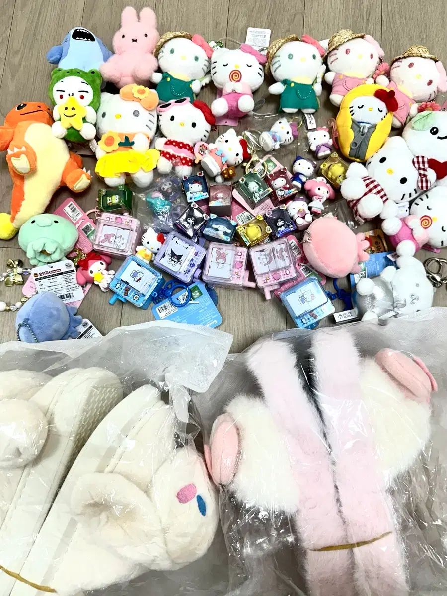 サンリオ ハローキティ ぬいぐるみ 쌀알フィギュア ファースリッパ まとめ