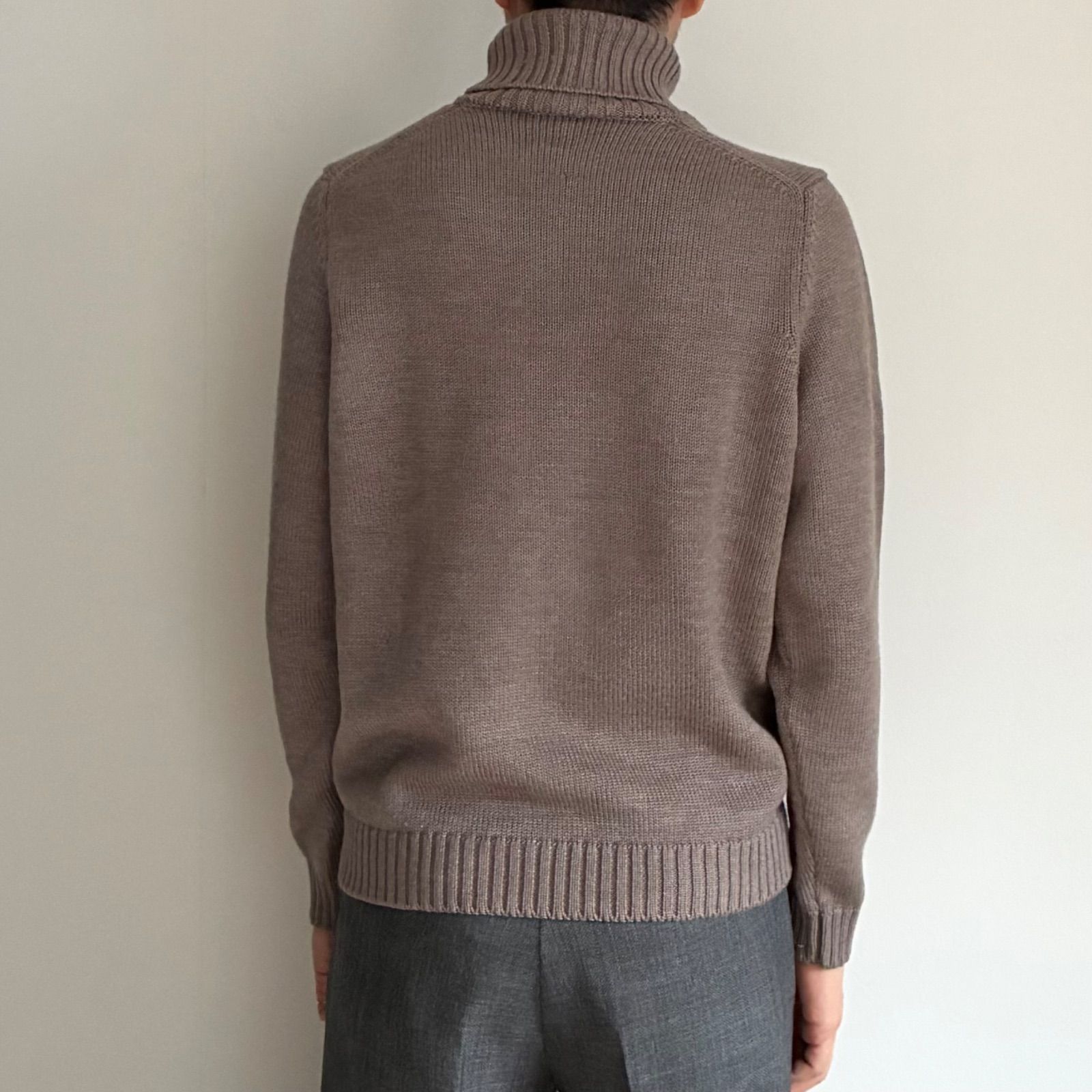 ZANONE / 5ゲージ ウール ソリッド タートルネックニット - メルカリ