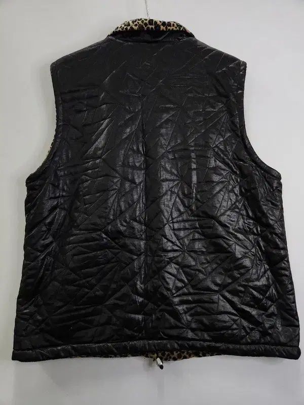 ヴィンテージ Y2K ヒョウ柄 ブラック LEE リバーシブル ベスト - メルカリ