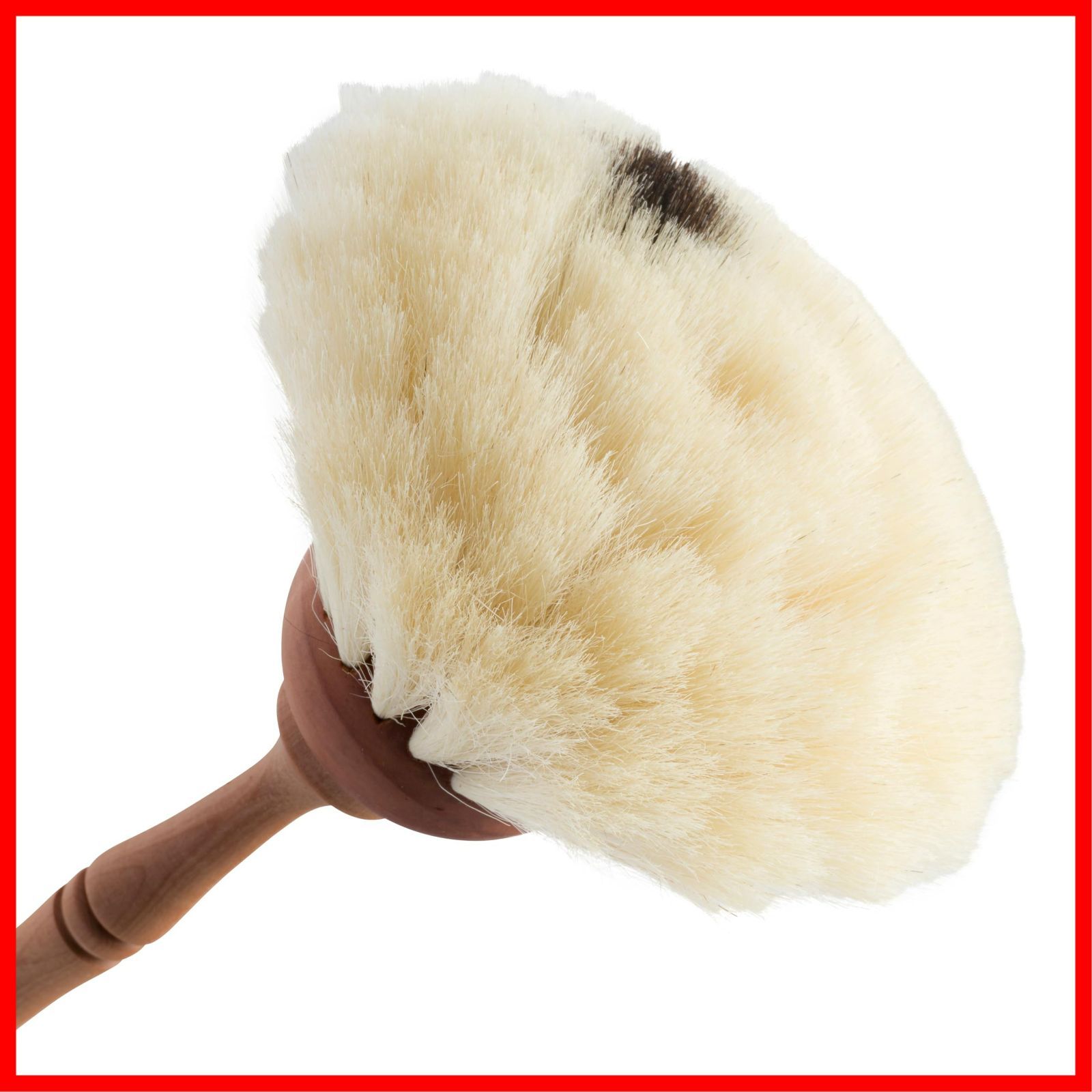  Redecker レデッカー 山羊毛の 埃掃い ハタキ 白 その他 文房具 事務用品