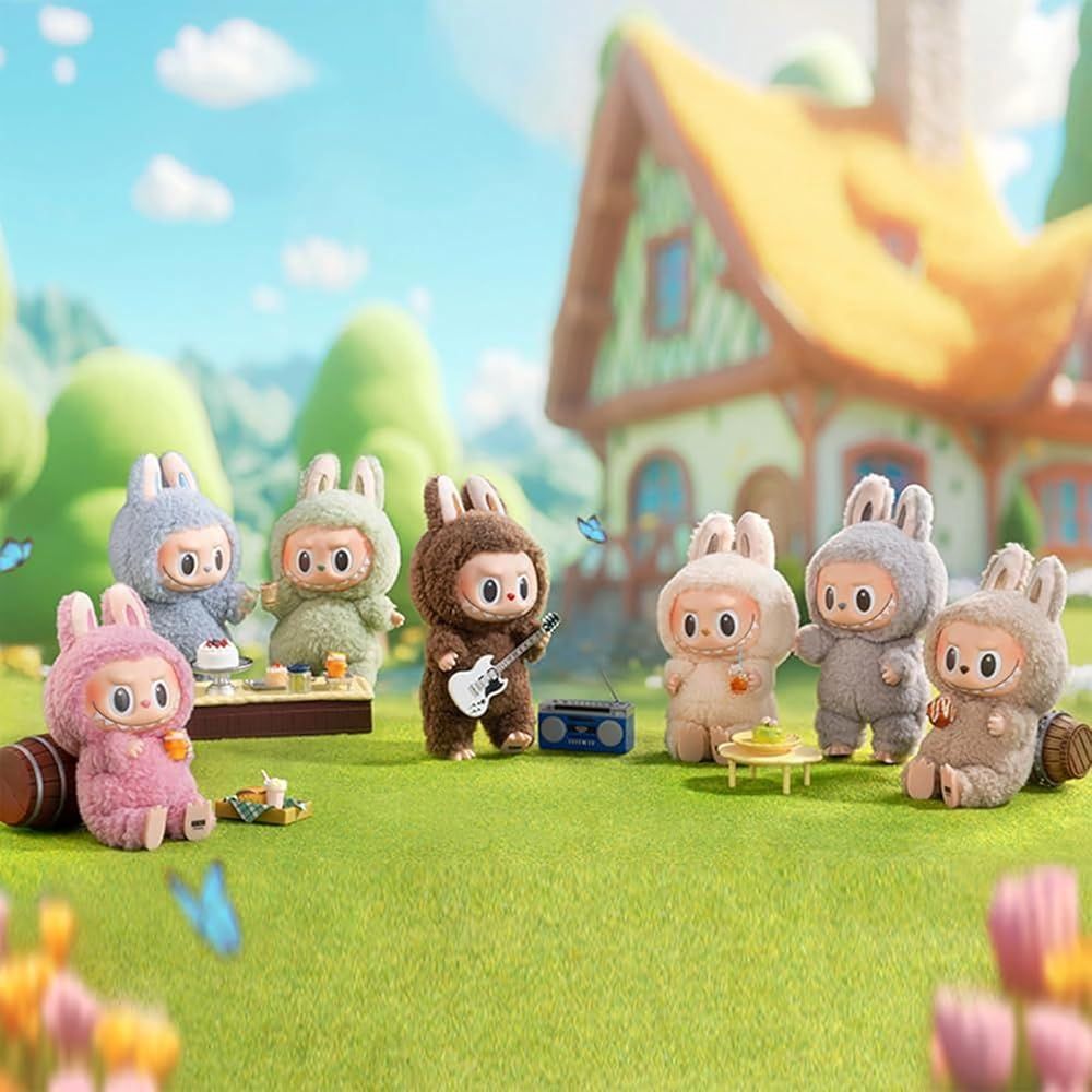 THE MONSTERS Exciting Macaron ぬいぐるみ 3ピース POP MART THE MONSTERS Exciting Macaron ぬいぐるみ シリーズ【3