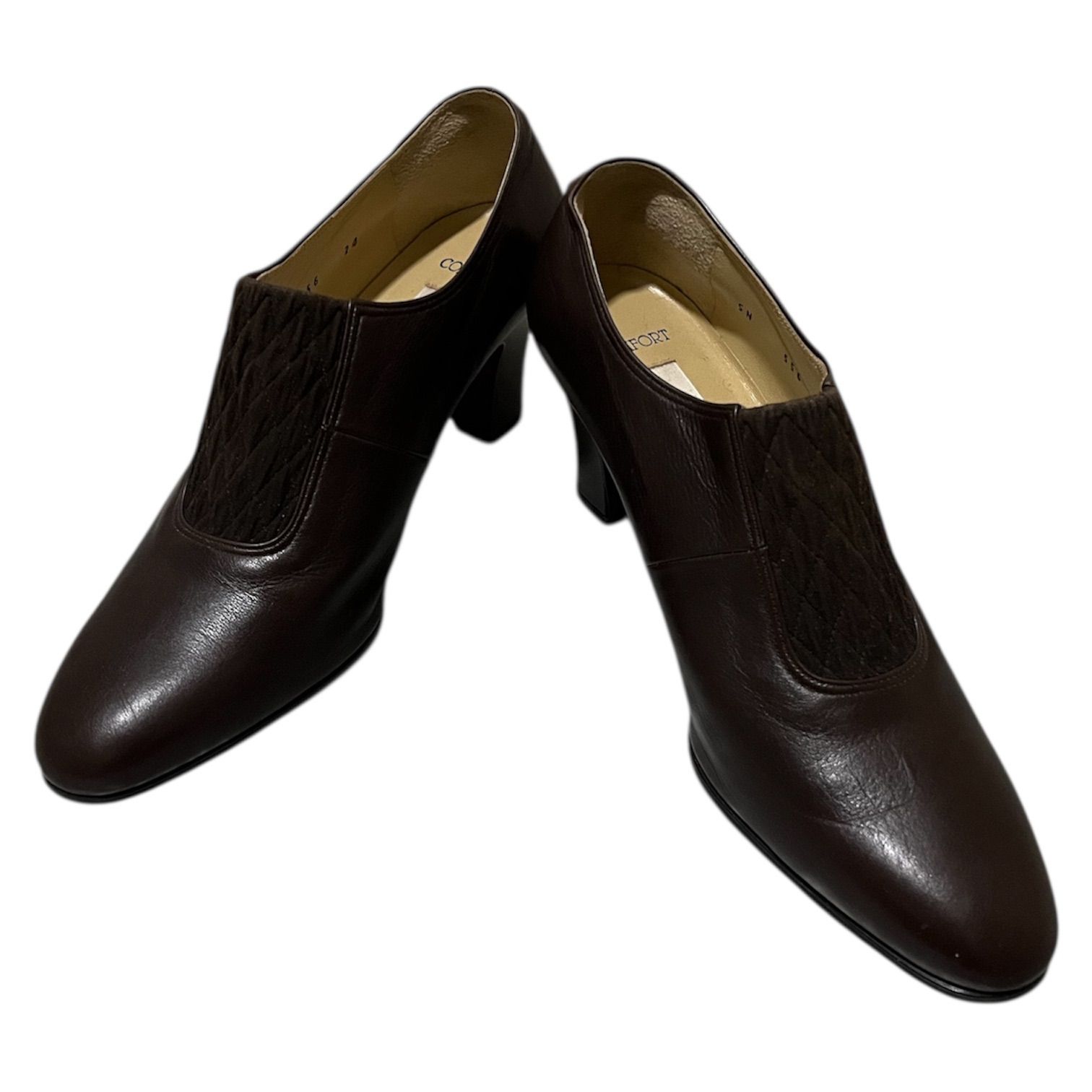 ZM1683 銀座かねまつ GINZA kanematsu ブラウン 茶色 コンフォート