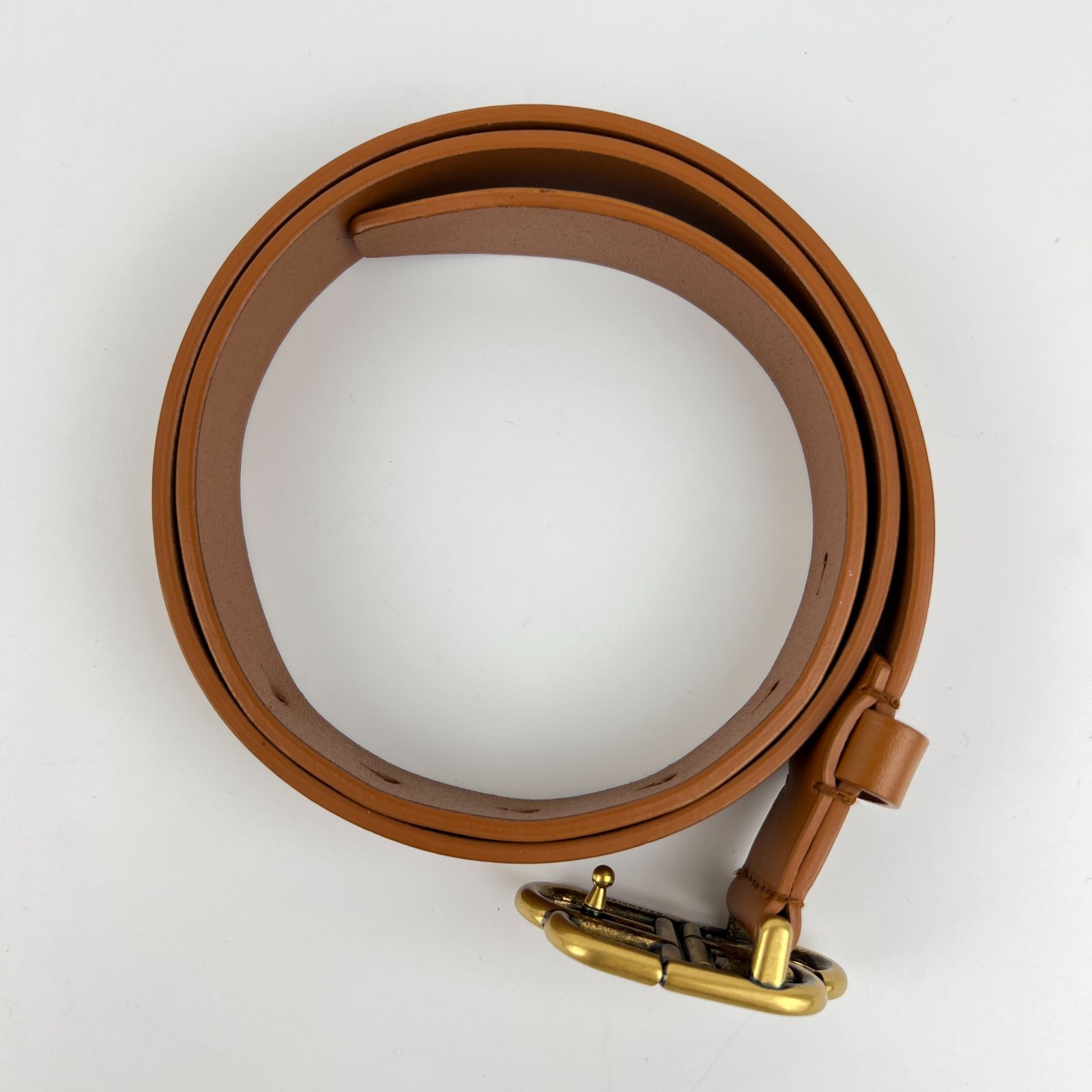 BALENCIAGA バレンシアガ ベルト ブラウン レザー ヴィンテージ レディース HIBUOCHI VINTAGE