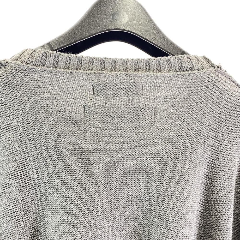 中古】DAIRIKU TTTMSW American Pullover Knit with Flower グレー 