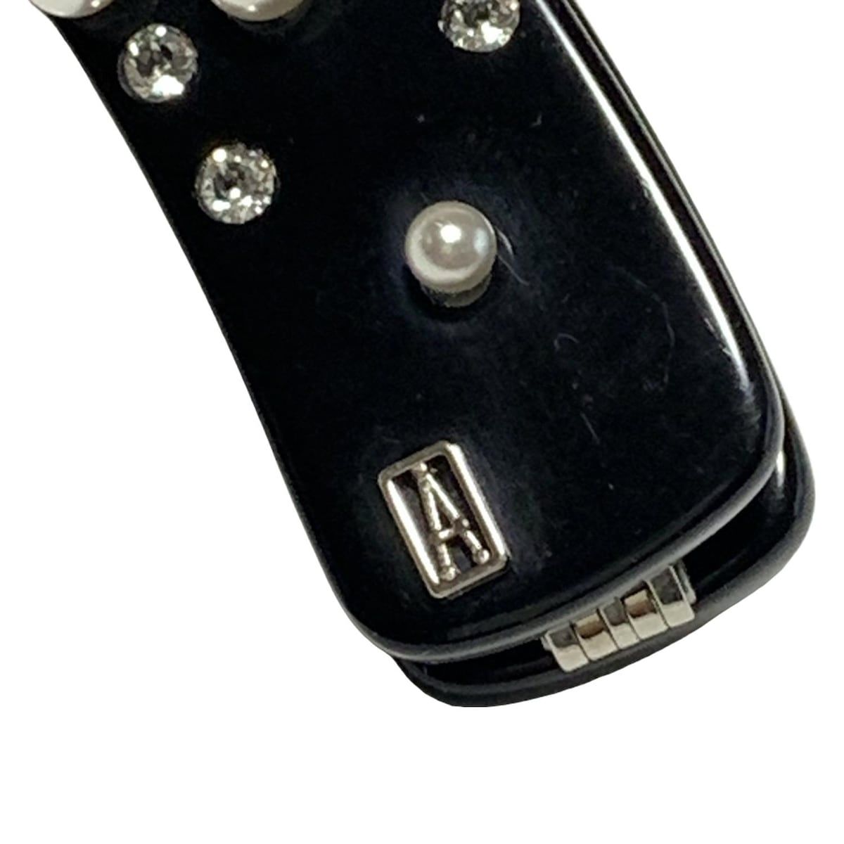  ALEXANDRE de PARIS アレクサンドル ドゥ パリ バレッタ 黒 アイボリー その他 ヘアアクセサリー