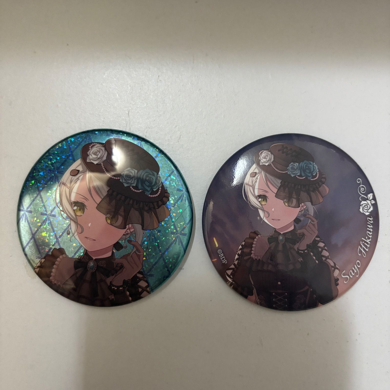 バンドリ Roselia ロゼリア Stille Nacht, Rosen Nacht 缶バッジ 氷川