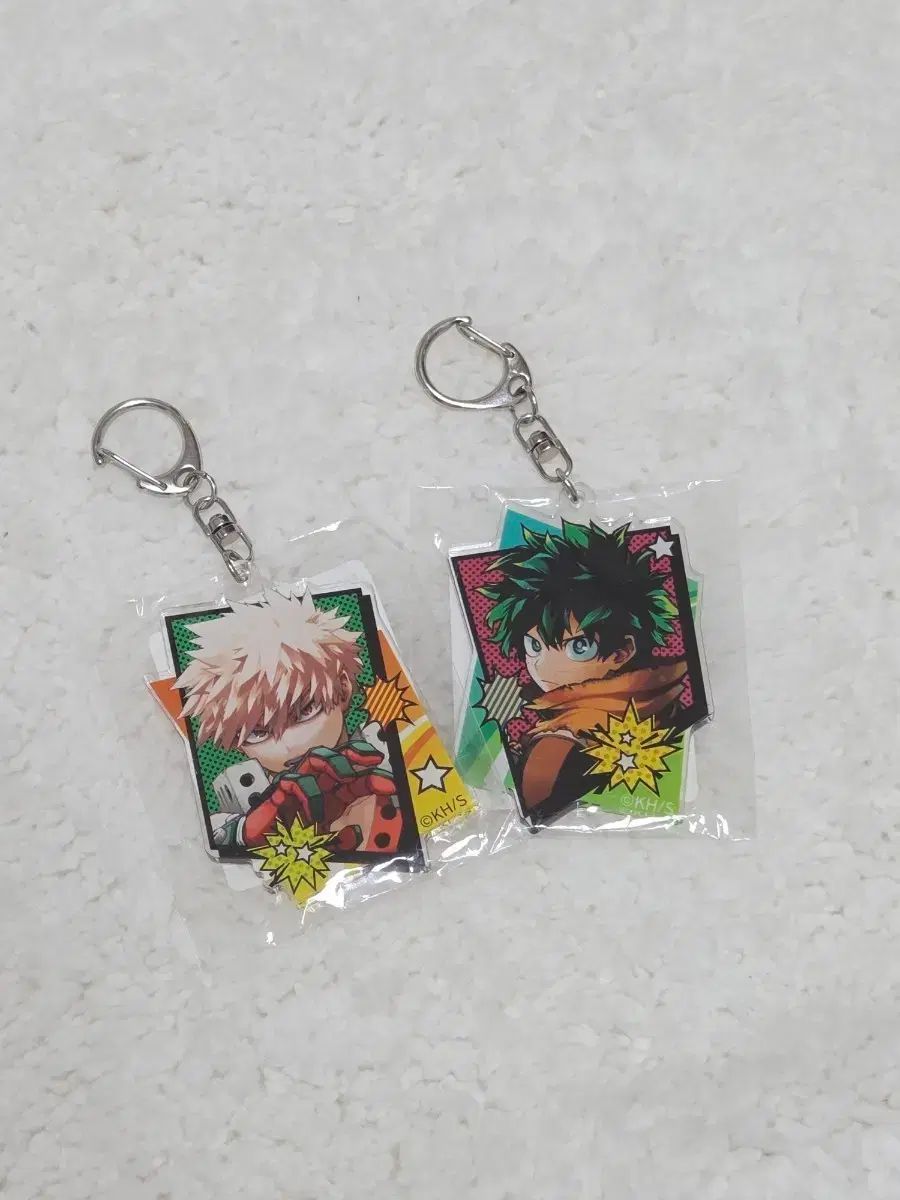 未開封) 僕のヒーローアカデミア ヒロアカ JUMP SHOP キーホルダー 爆