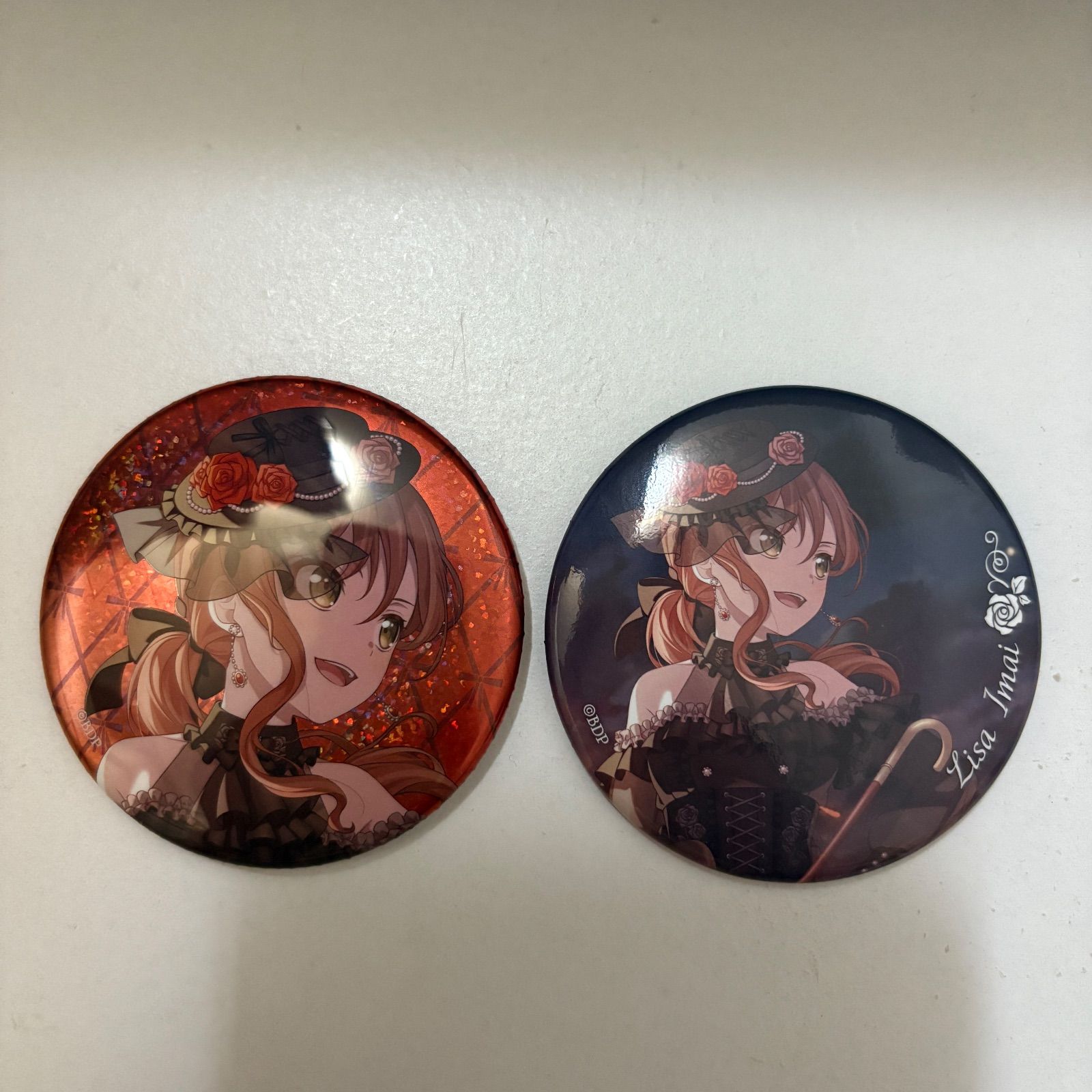 バンドリ Roselia ロゼリア Stille Nacht, Rosen Nacht 缶バッジ 今井