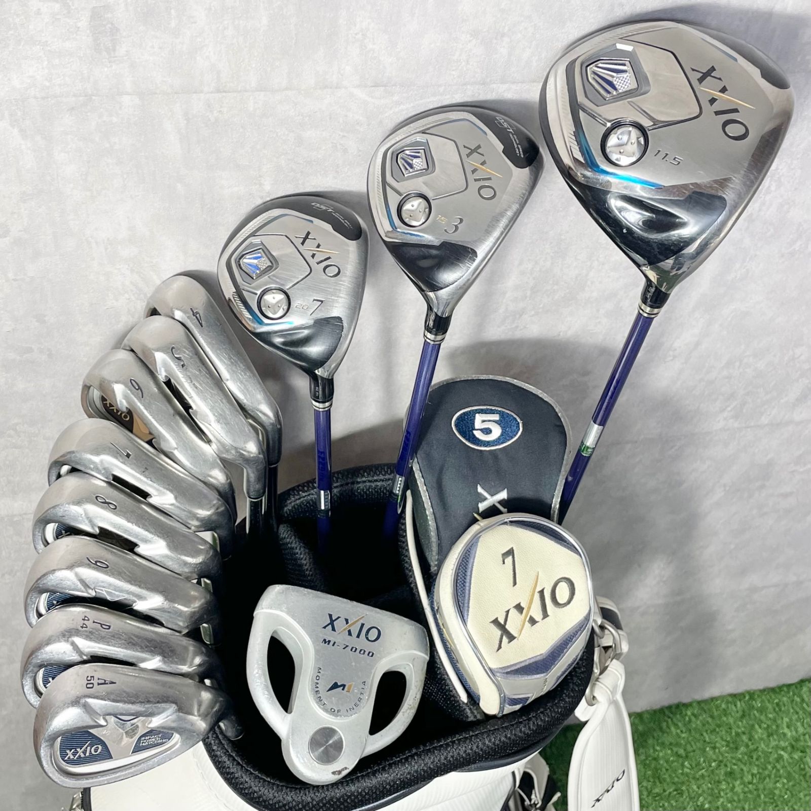 XXIO MP 800 500 ゴルフクラブセット 12本 メンズ R 右 ゼクシオ ダンロップ DUNLOP キャディバッグ