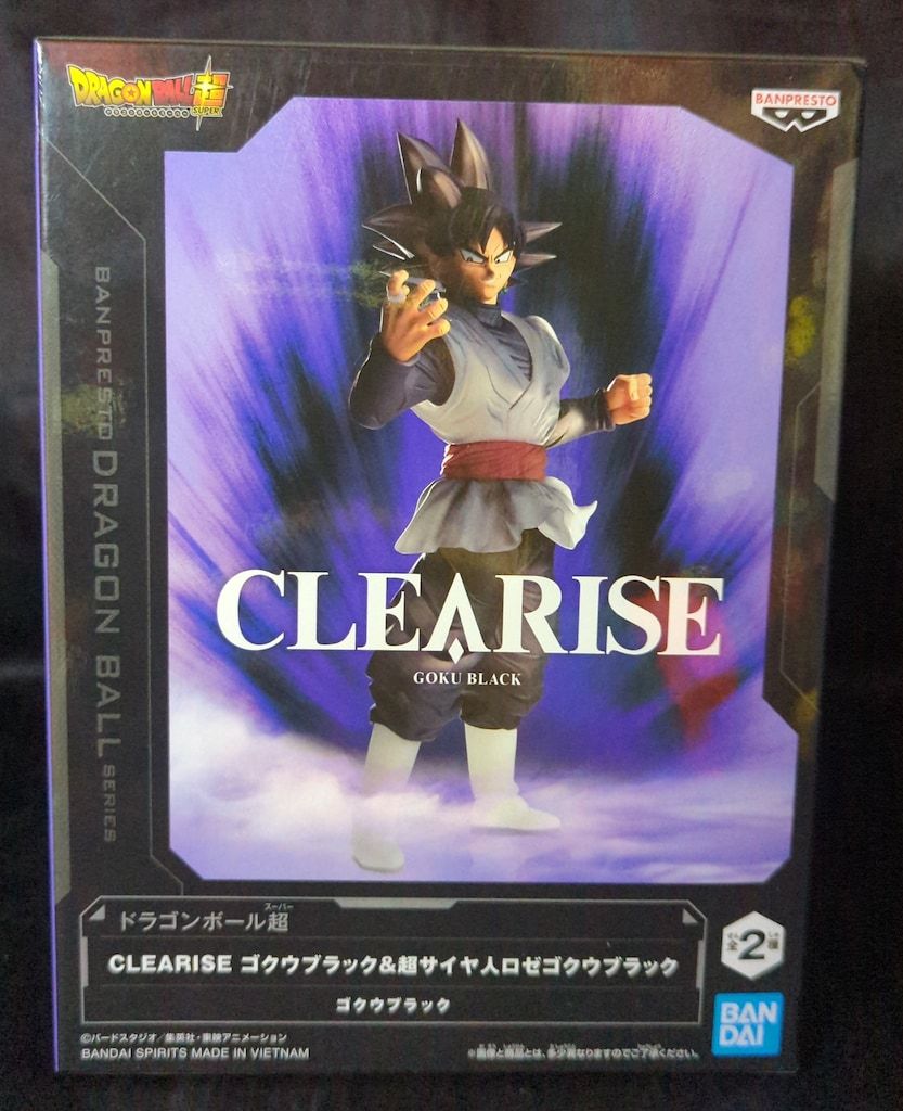 BANDAI SPIRITS CLEARISE ゴクウブラック&超サイヤ人ロゼゴクウ
