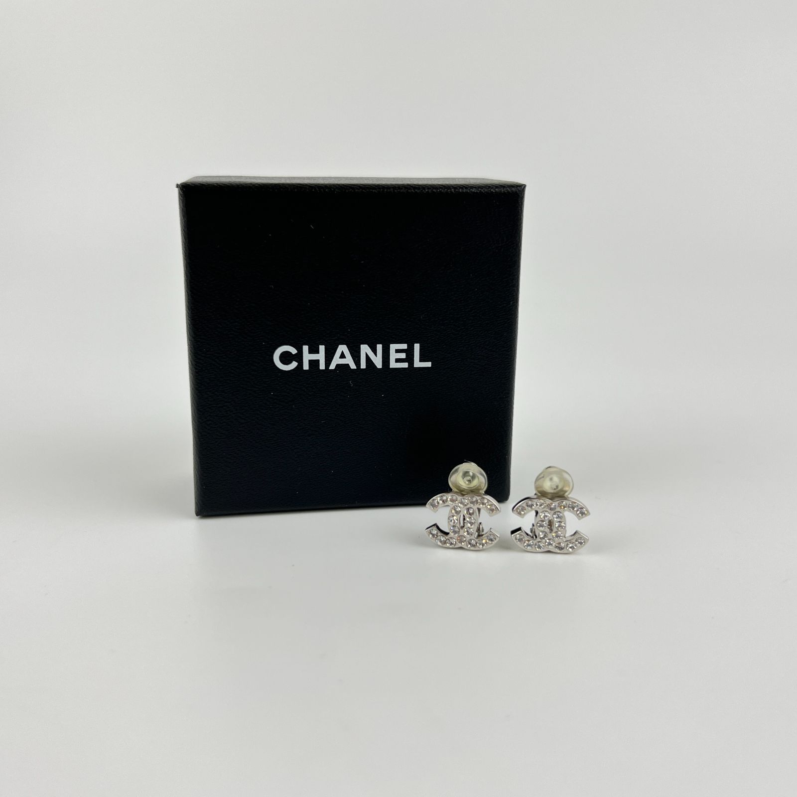 CHANEL シャネル ココマーク イヤリング シルバー 05 V ヴィンテージ レディース HIBUOCHI VINTAGE