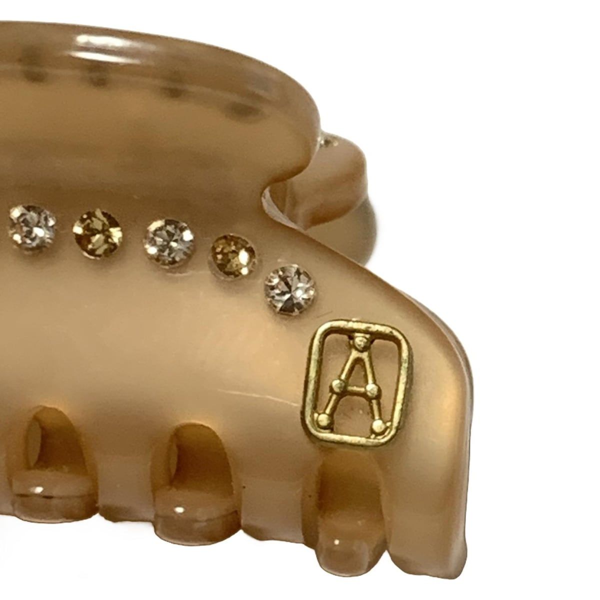  ALEXANDRE de PARIS アレクサンドル ドゥ パリ - ベージュ ヘアクリップ その他 アクセサリー