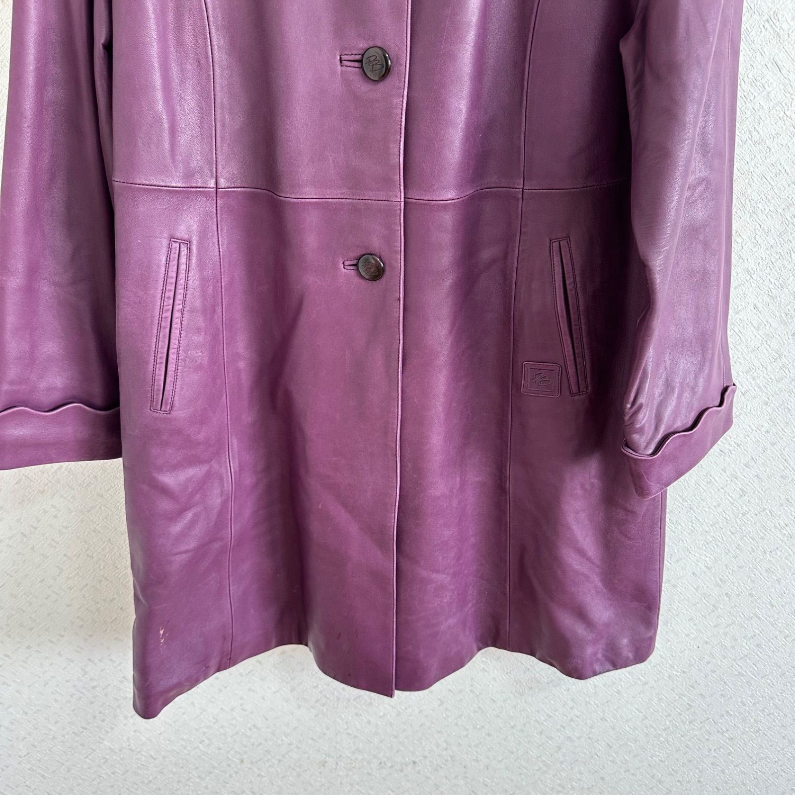 ZM1700 PIERRE BALMAINピエールバルマン レザーコート アウター