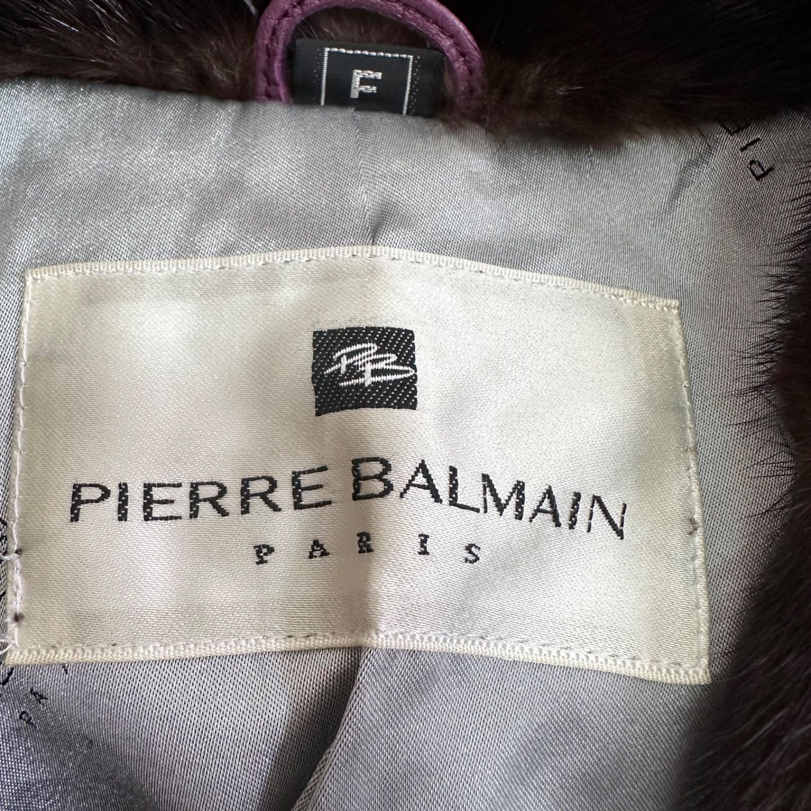 ZM1700 PIERRE BALMAINピエールバルマン レザーコート アウター