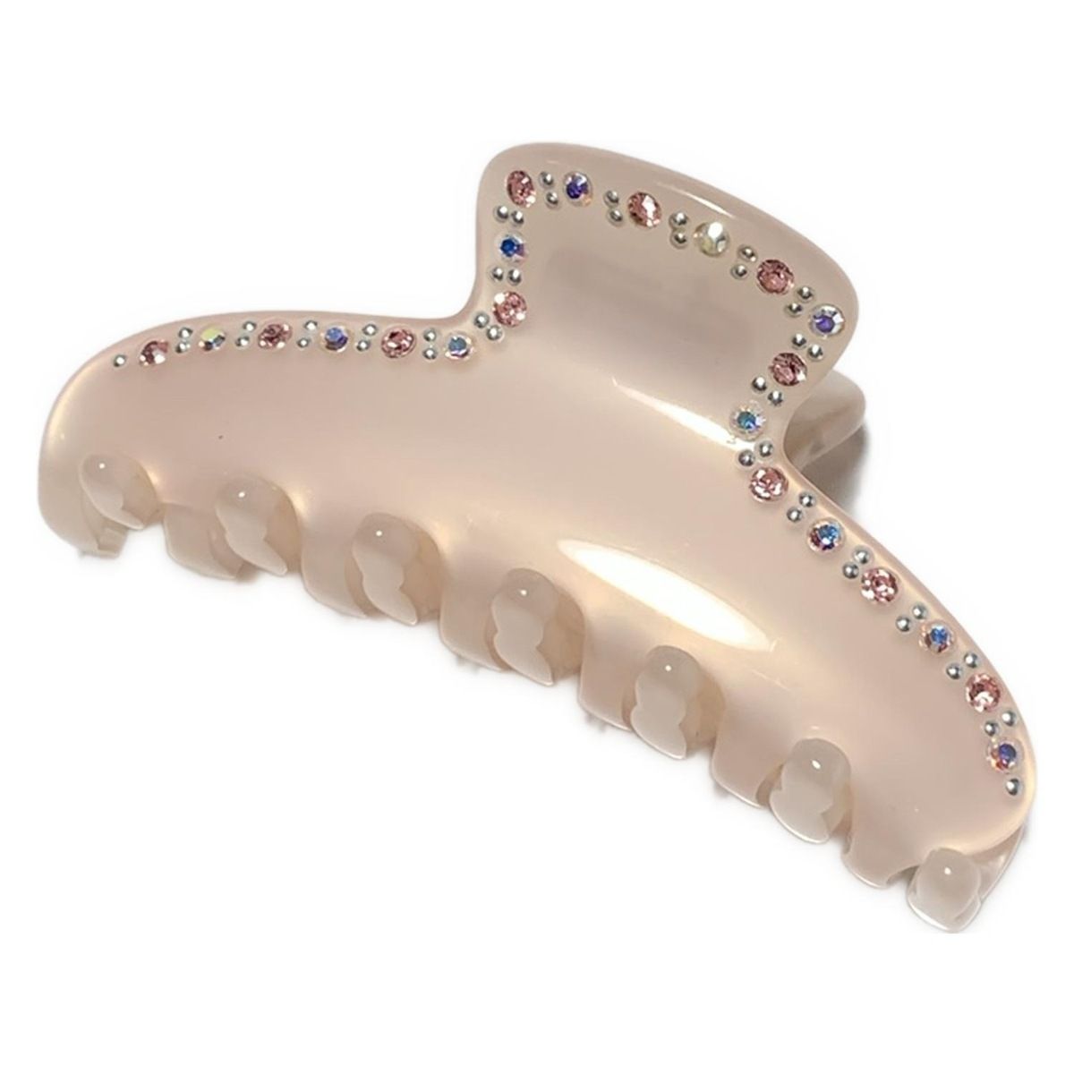 ALEXANDRE de PARIS アレクサンドル ドゥ パリ - ライトピンク ヘアクリップ