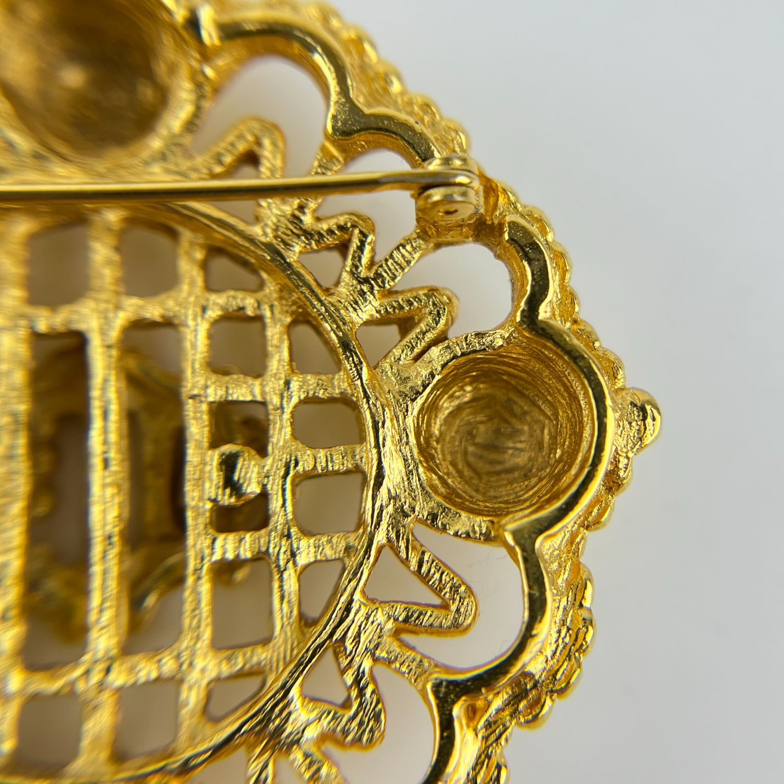 中古】Christian Dior クリスチャンディオール アクセサリー ブローチ