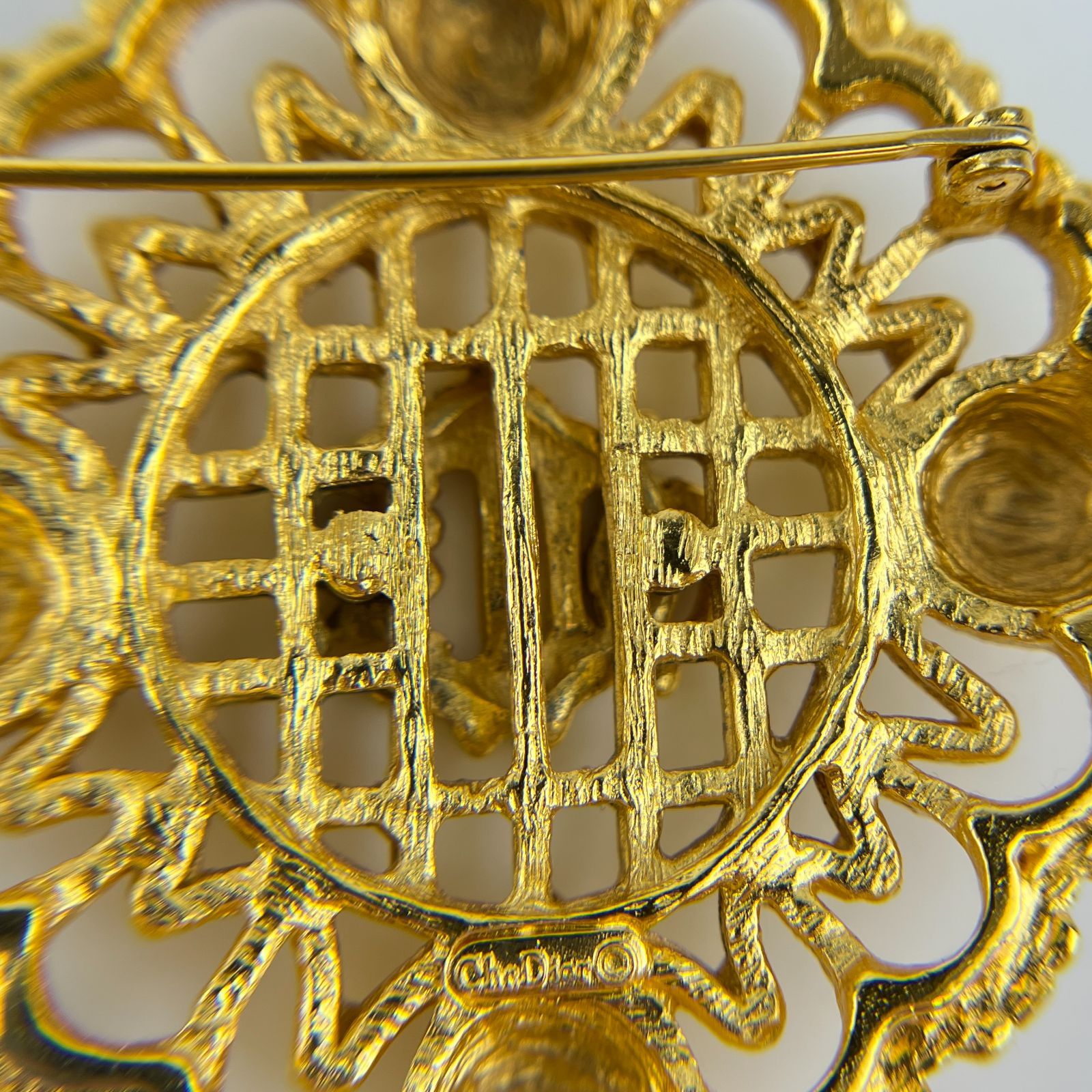 中古】Christian Dior クリスチャンディオール アクセサリー ブローチ