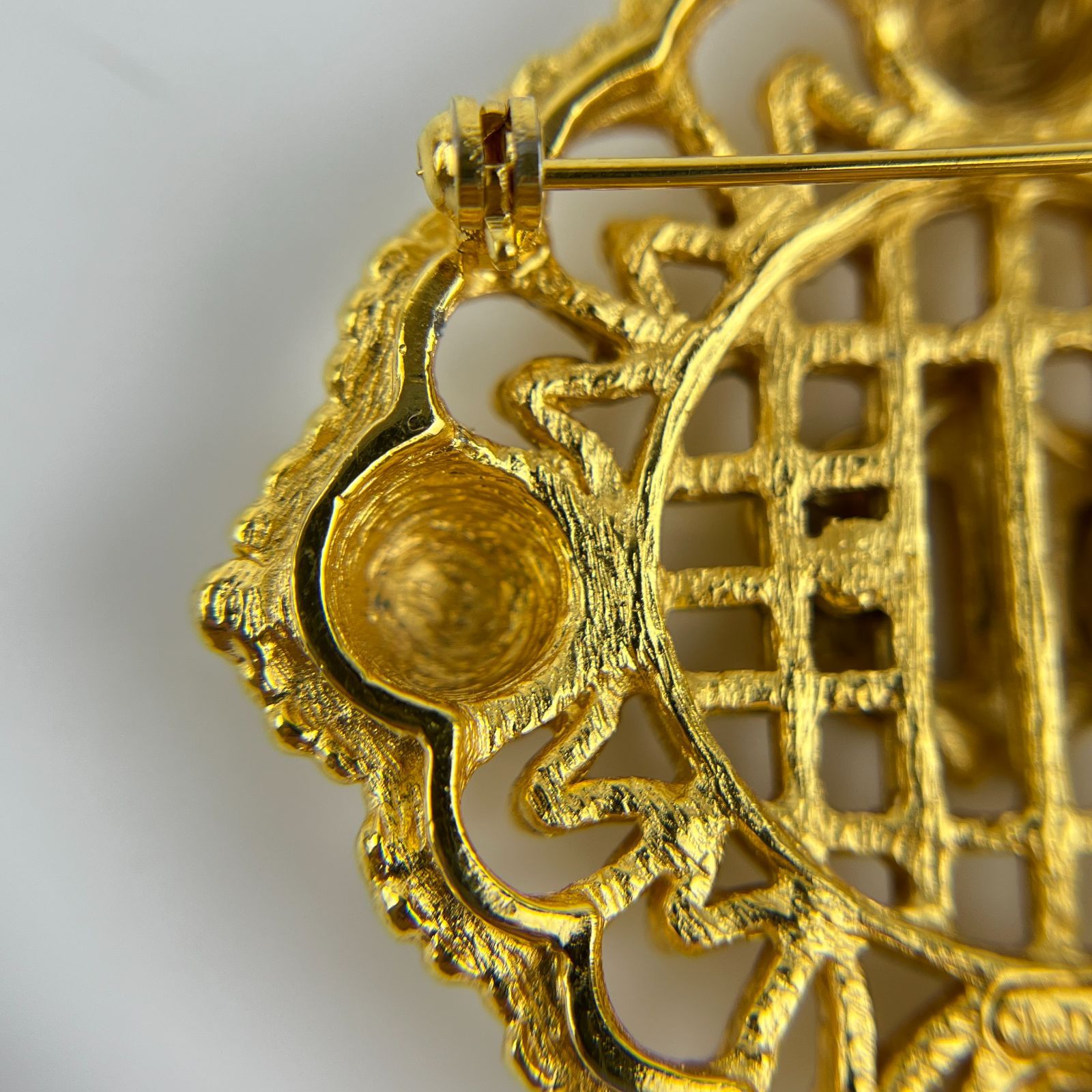 中古】Christian Dior クリスチャンディオール アクセサリー ブローチ