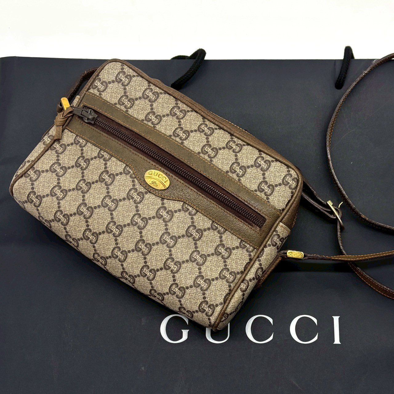 時代を超える名作】 GUCCI グッチ ショルダーバッグ オールドグッチ