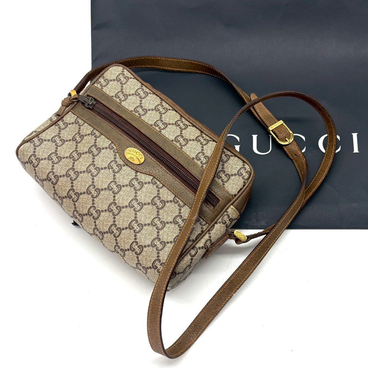 時代を超える名作】 GUCCI グッチ ショルダーバッグ オールドグッチ