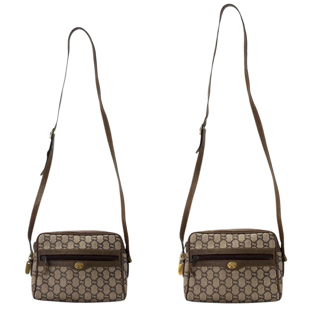 【美品】オールドグッチ グッチプラス GGスプリーム ロゴ金具 ショルダーバッグ 時代を超える名作】 GUCCI グッチ ショルダーバッグ オールドグッチ