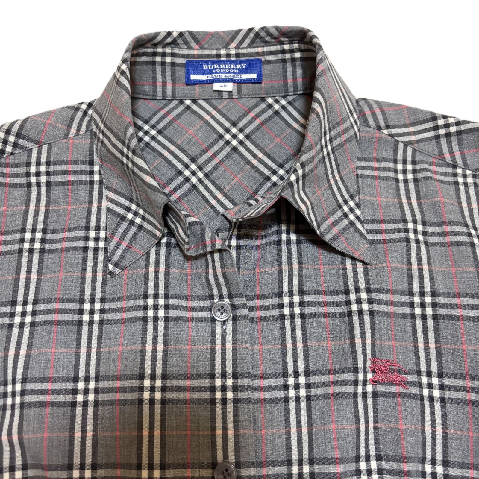 BURBERRY BLUE LABEL ミニトートバッグ 超美品》Burberry ピンク 美品