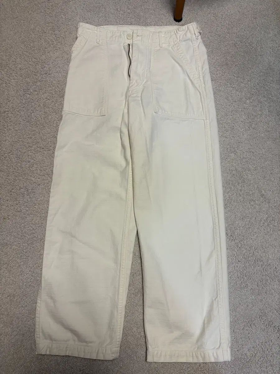 orSlow ファティーグパンツ エクリュ 1