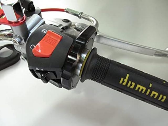 青黒コンプパーツ付き ZZR1100/ZX11 専用 ハイスロKIT・ブラックアウターSET（ブラック