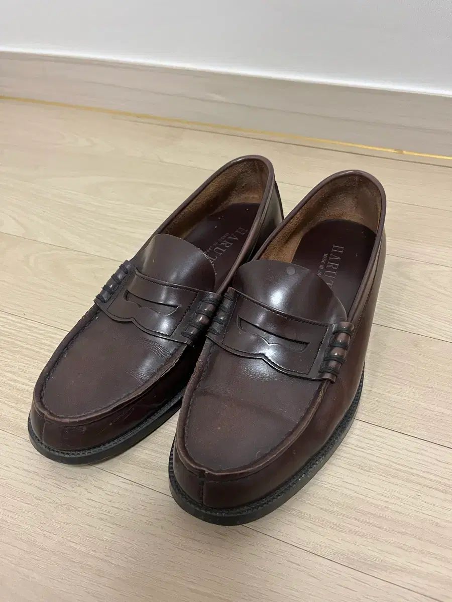 HARUTA ハルタ ローファー ブラウン 275