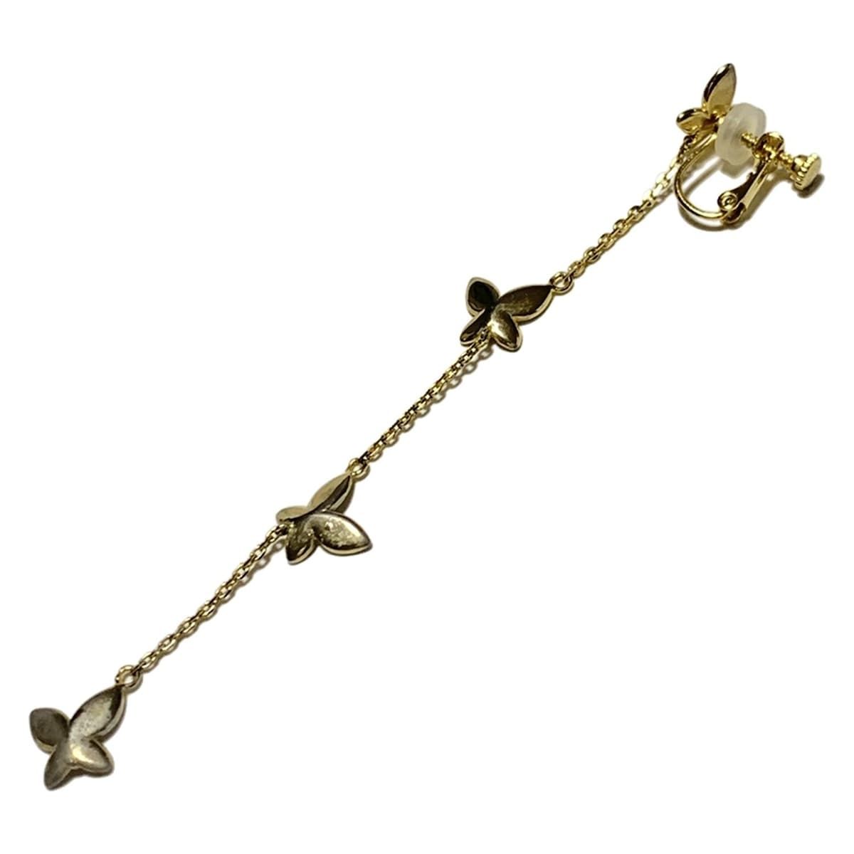 STELLAR HOLLYWOOD ステラハリウッド イヤリング - ゴールド 片側 バタフライ 蝶