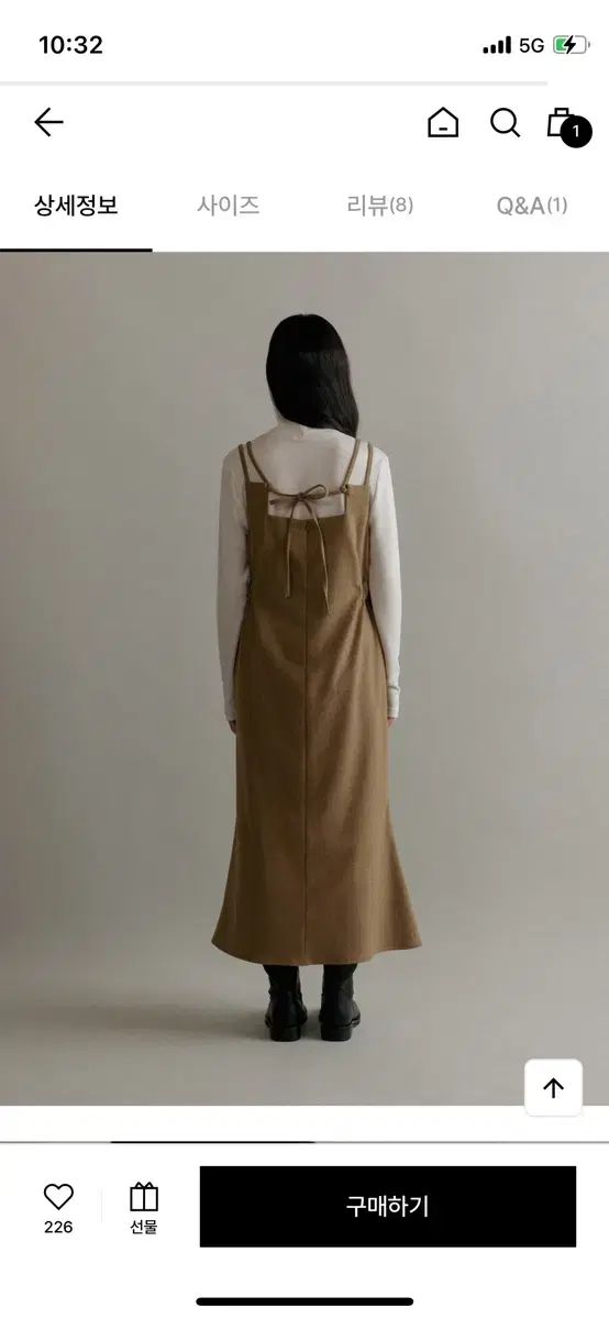 マンゴマンゴプリーズ ウール ロング丈ワンピース