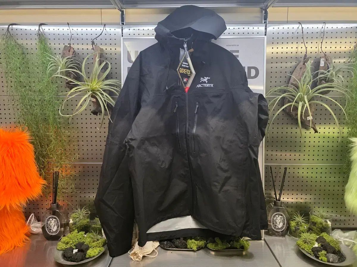 アークテリクス ブラック GORE-TEX ゴアテックス ウィンドブレーカー