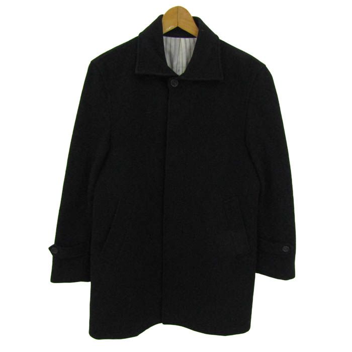 ジェイプレス ステンカラーコート アウターウールコートカシミヤ混