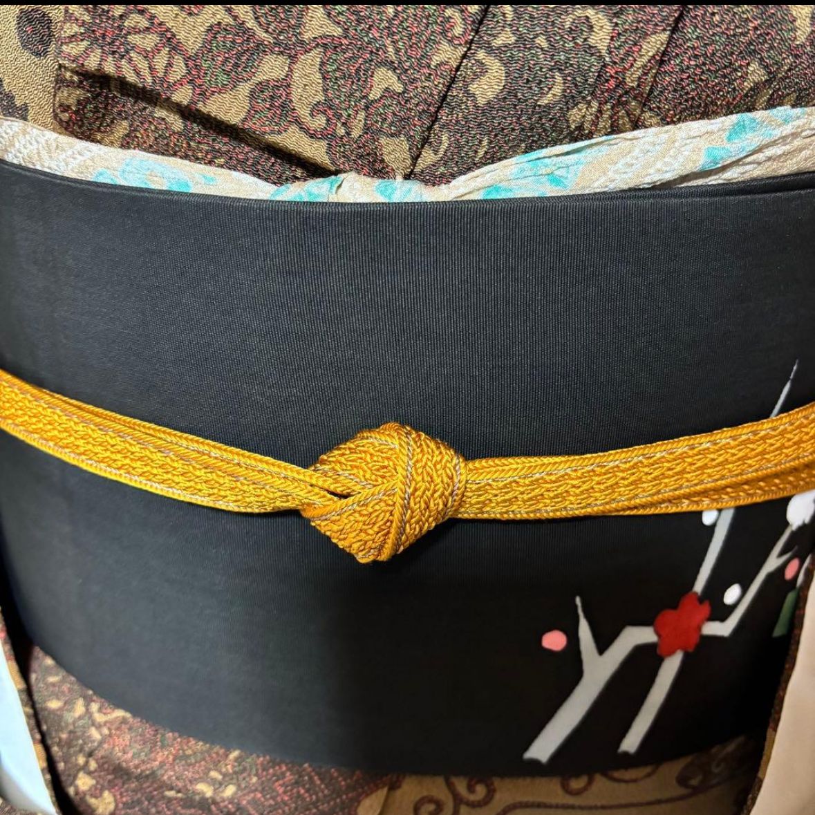 【未使用近い】正絹更紗小紋フルセット 名古屋帯付 美品 江戸本更紗 老舗 更峰 謹製 唐花更紗文様 本手染 八寸 名古屋帯 正絹